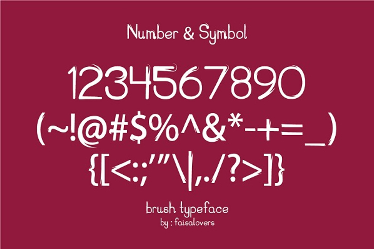 Griyefo font preview 5