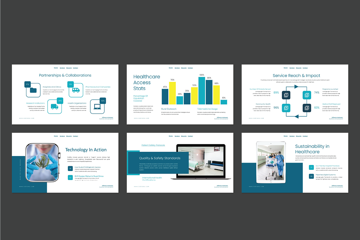 Cablaka Healthcare Keynote, a Presentation Template by Caprio Studio (Photo 4 of 6)