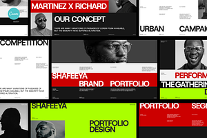 Shaveeya Brand Portfolio Canva