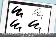 Handlettering Kit for everyday, a Brush Add-On by Studio FabianFischer (Thumbnail 3 of 3)