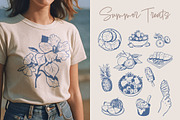 Hand Drawn Summer Illustration Set, an Object Graphic by Wild and Wonder by Ana (Thumbnail 8 of 17)