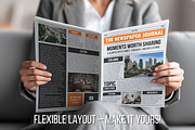 Colorful Newspaper Template, a Magazine Template by ZoloDesignHub (Thumbnail 2 of 10)