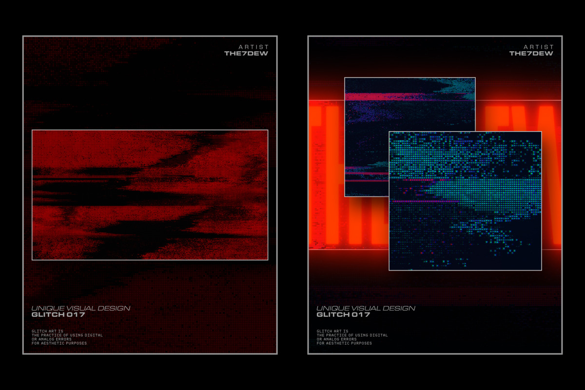 Glitch 017, a Background Graphic by the7dew (Photo 3 of 12)