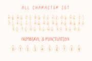 Xmas Night is a display font, a Handwritten Font by Brown Cupple (Thumbnail 5 of 6)