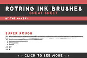 SALE - Rotring Tikky Ink Brushes, a Brush Add-On by Ghostpixel (Thumbnail 6 of 6)