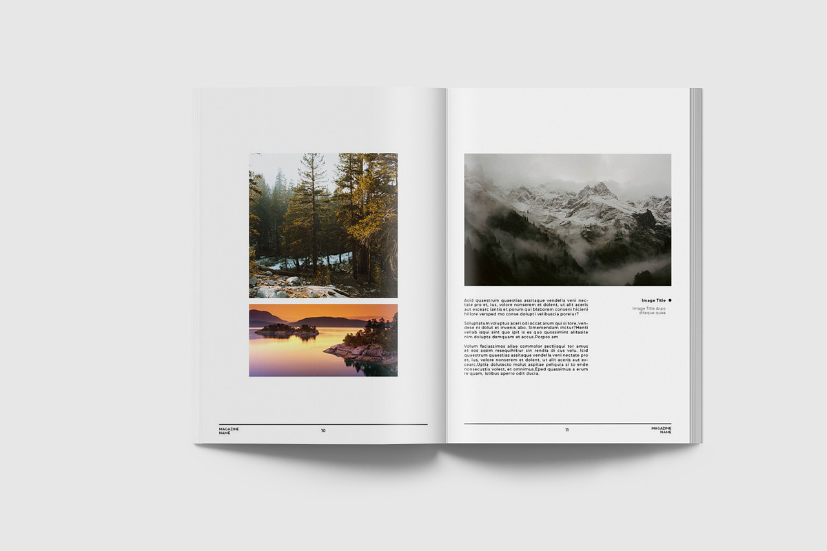 Simple & Clean Magazine VIII, a Magazine Template by Uloel Design (Photo 6 of 12)