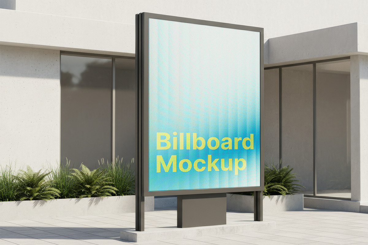 Billboard Mockup Set, an Advertising Mockup by Evloxx Studio (Photo 6 of 6)