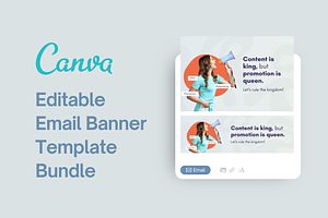 Editable Email Banner Bundle