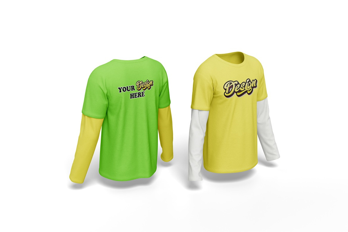 Long Sleeve Shirt Mockup, a Shirt Mockup by Graphic Deal (Photo 4 of 5)