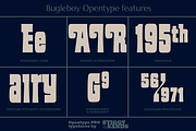 Bugleboy Family, a Sans Serif Font by Stiggy & Sands (Thumbnail 4 of 5)