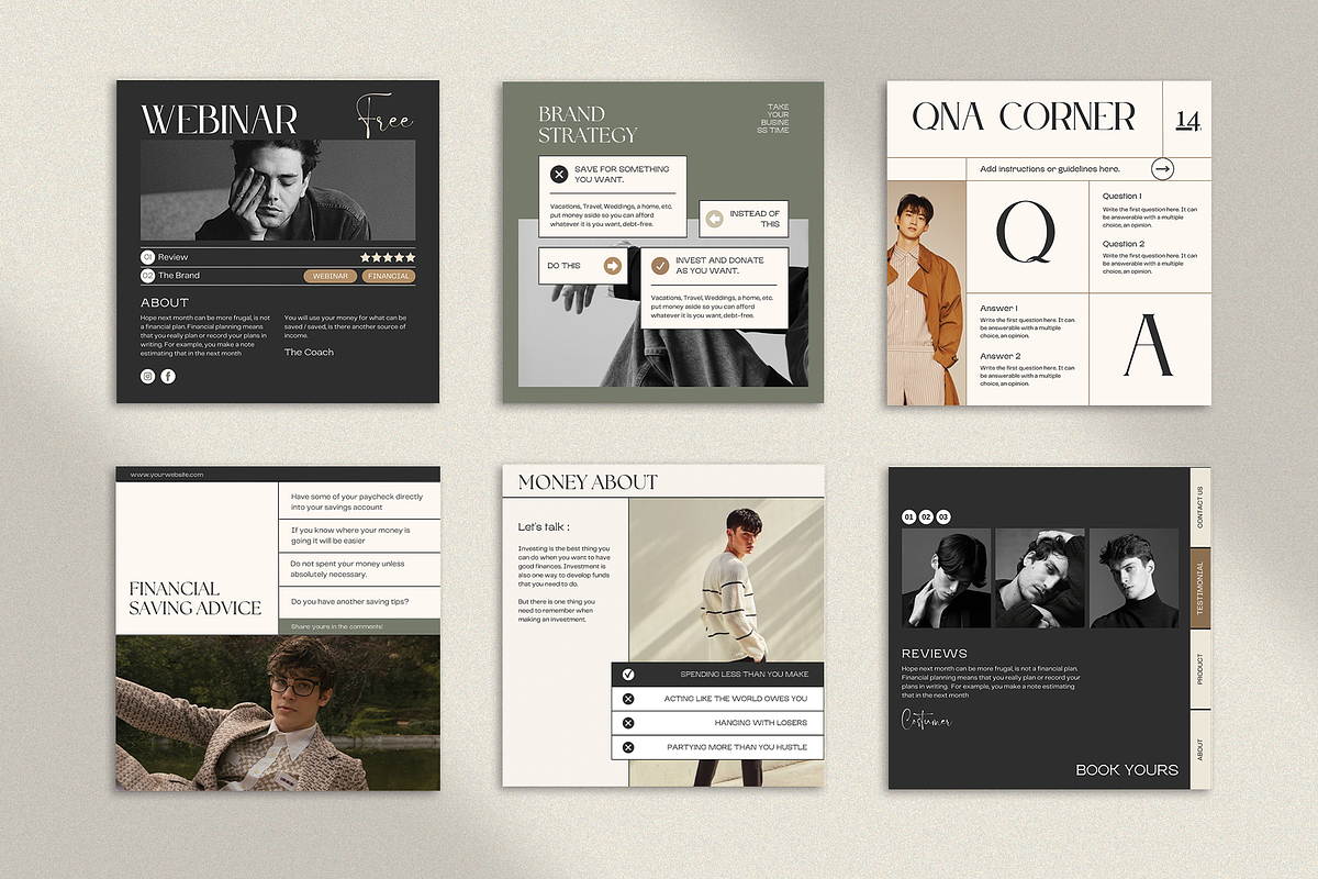 MESA Social Media Kit, a Social Media Template by Analogi Studio (Photo 6 of 14)
