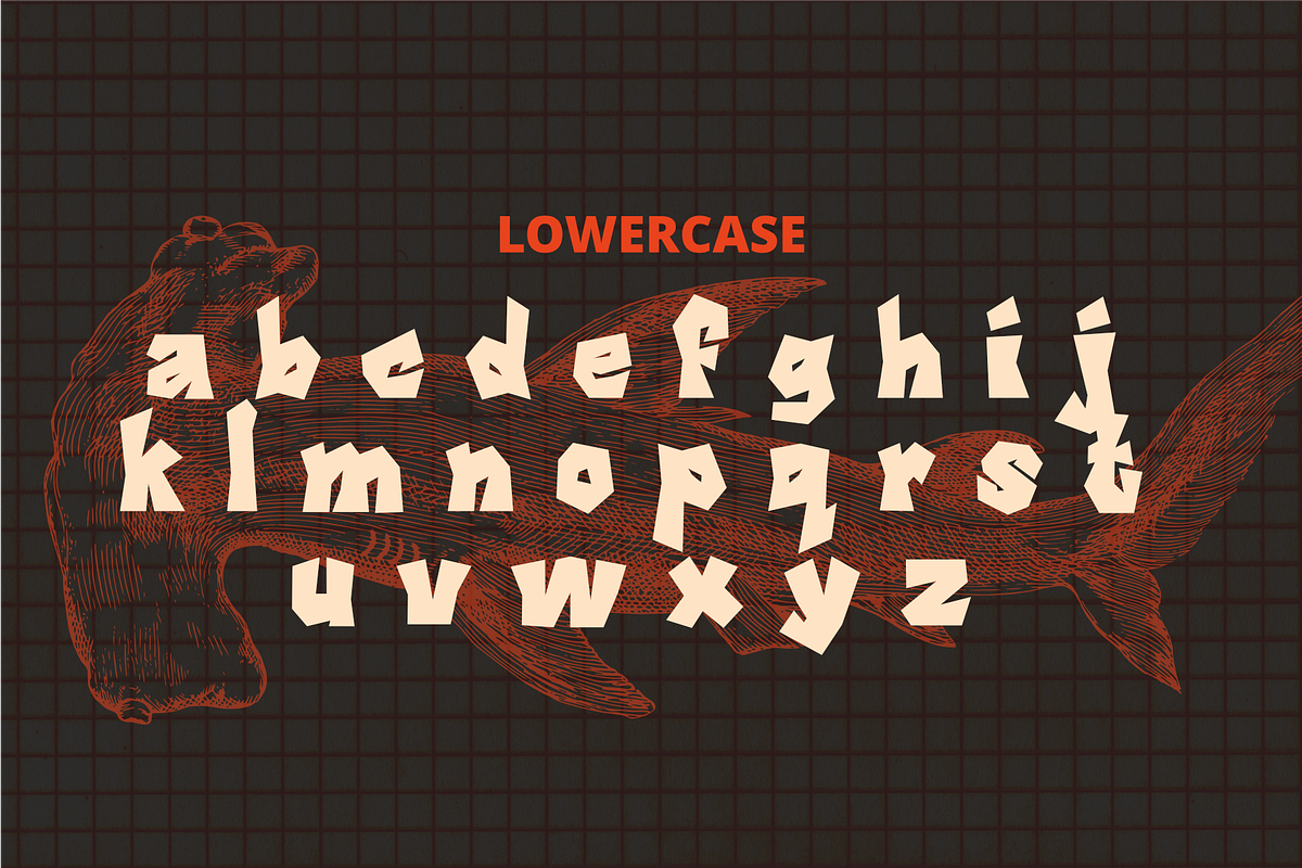 TRIMZ - A scissor-cut display font, a Font by Abrahamic Design (Photo 6 of 6)