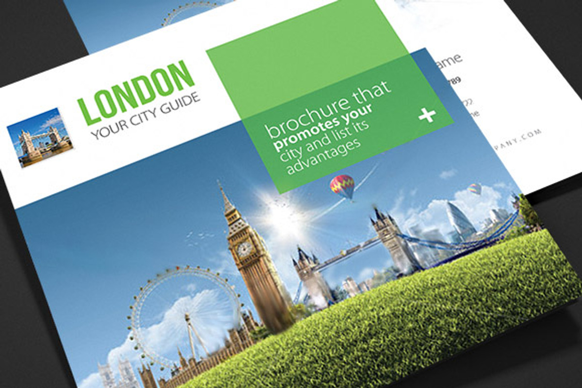 London - City Trifold Brochure, a Brochure Template by pixart_pm (Photo 1 of 3)