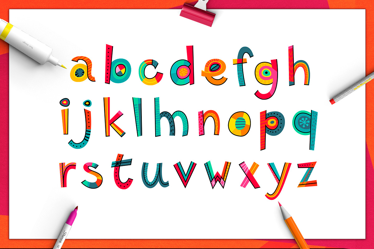 Yeah! - alphabet & set of words, an Object Graphic by Alextanya (Photo 6 of 8)