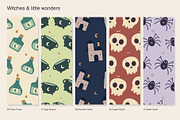 20 Halloween Seamless Patterns, a Pattern Graphic by Oday Noon (Thumbnail 4 of 9)