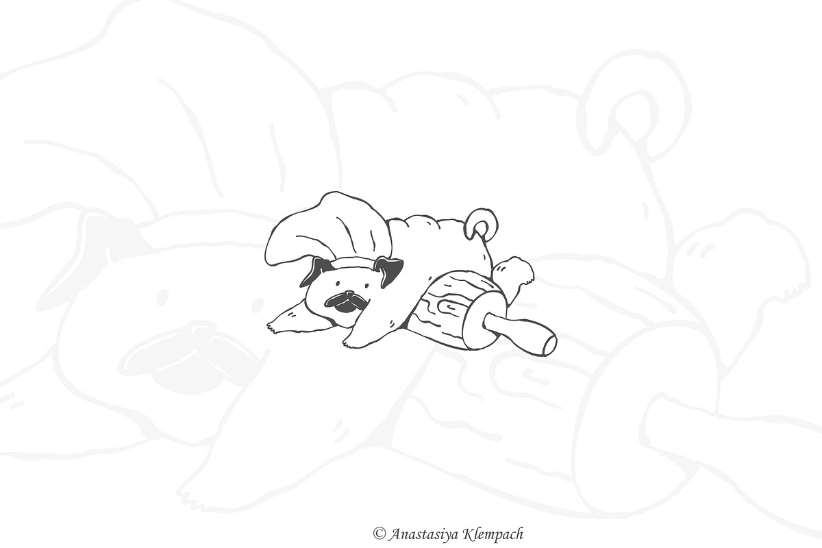 Hand Drawn Bakery Clipart, an Illustration by Anastasiya Klempach (Photo 6 of 8)