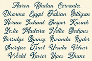 Foreigner - Vintage Font Collection, a Font by HeyFonts (Thumbnail 5 of 15)