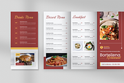 Restaurant Menu Elegant Trifold, a Brochure Template by Annora Studio (Thumbnail 5 of 5)