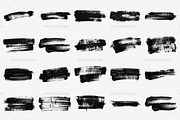 19 Dry Brush Photoshop Brushes, a Brush Add-On by SimplDesign (Thumbnail 2 of 2)