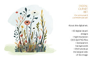 The Naive Woodlands Clipart Set, a Decorative Illustration by The Dutch Lady Designs (Thumbnail 2 of 7)