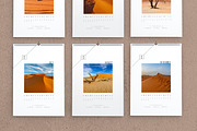 Minimal Yearly Calendar Template, a Stationery Template by MightyDesign (Thumbnail 3 of 6)