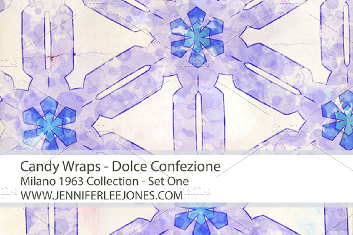 Candy Wraps Milano 1963 Pattern preview 2