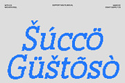 CS Wichita Pixel, a Serif Font by Craft Supply Co. (Thumbnail 4 of 8)