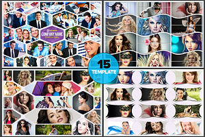 Photo Collage Template 09