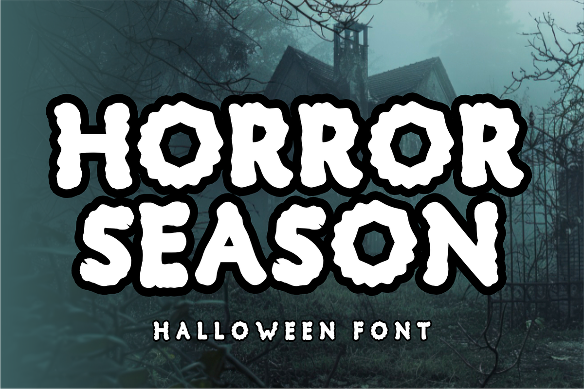 Black Spirit - Spooky Display Font, a Handwritten Font by KiddoGlyphs Studio (Photo 3 of 4)