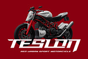 Trinos - Sporty Tech Font, a Font by Arterfak Project (Thumbnail 4 of 15)