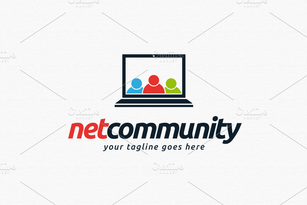Net Community Logo Template, a Branding & Logo Template by PixaSquare (Photo 2 of 5)
