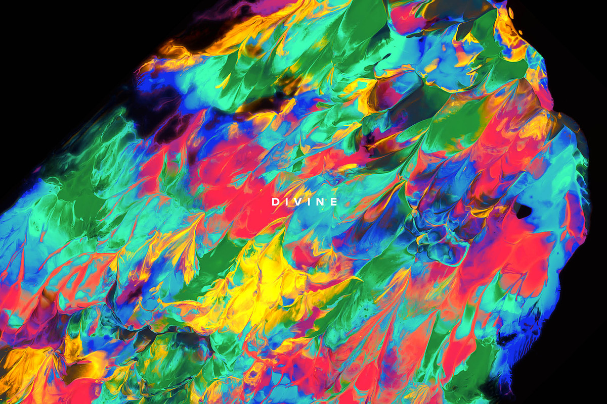 Divine: Vibrant Paint Textures, a Texture Graphic by Chroma Supply (Photo 11 of 14)