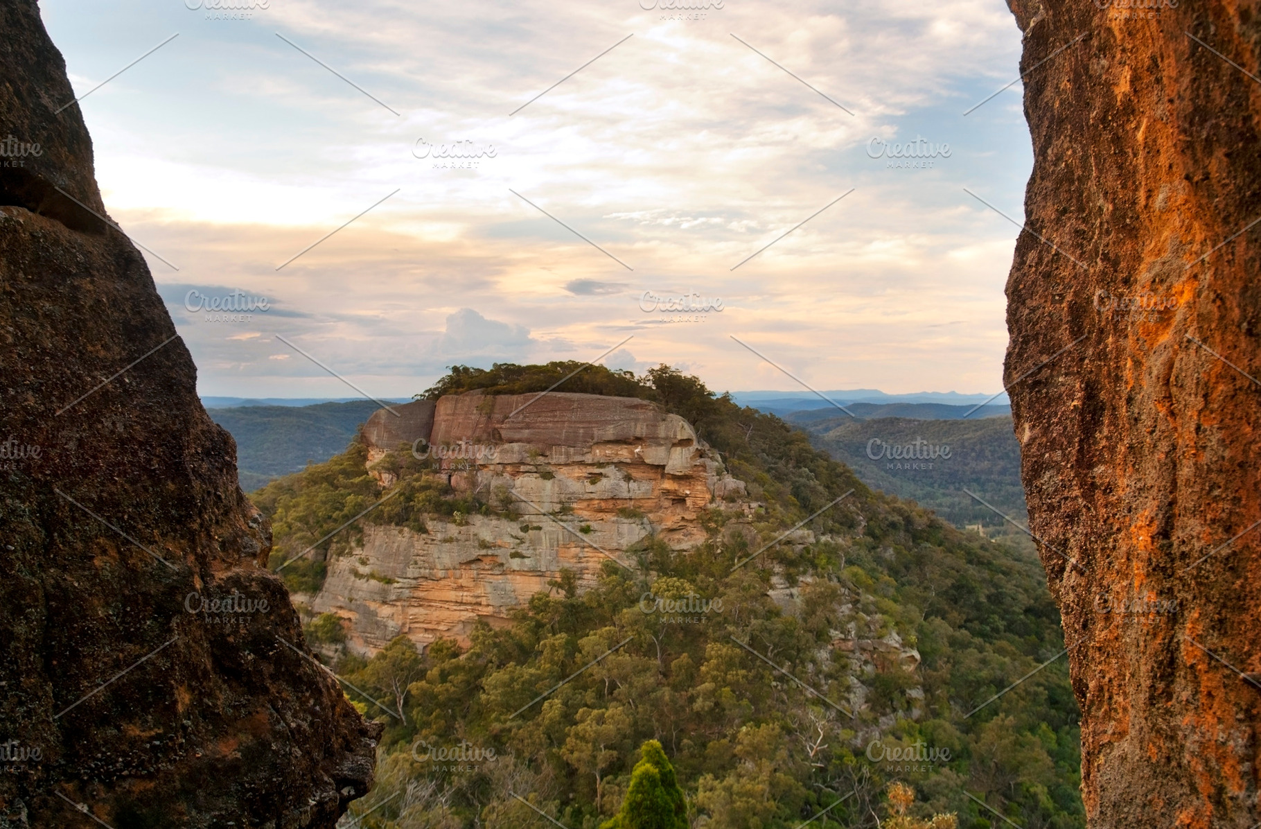 Hidden Rock Face, a Nature Photo by THP Creative