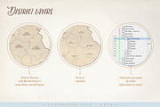 Le Tour du monde, Germany vector map, an Object Graphic by volume 1 visual design (Thumbnail 15 of 21)