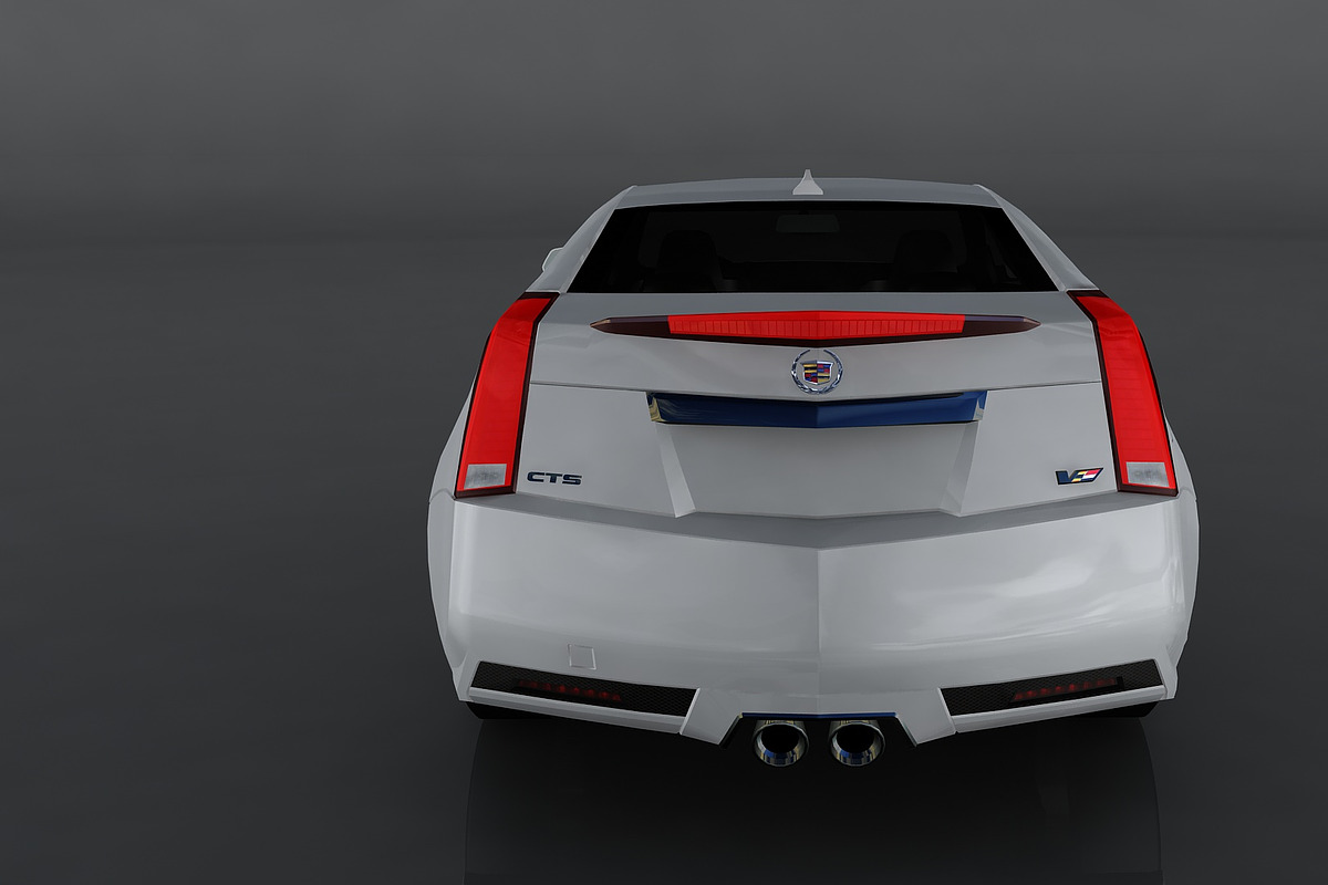 Cadillac CTS V, a Cars & Vehicle 3D Model by valtriiu (Photo 6 of 12)