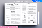 Resume/CV Mega Bundle, a Resume Template by A1RESUME (Thumbnail 2 of 21)