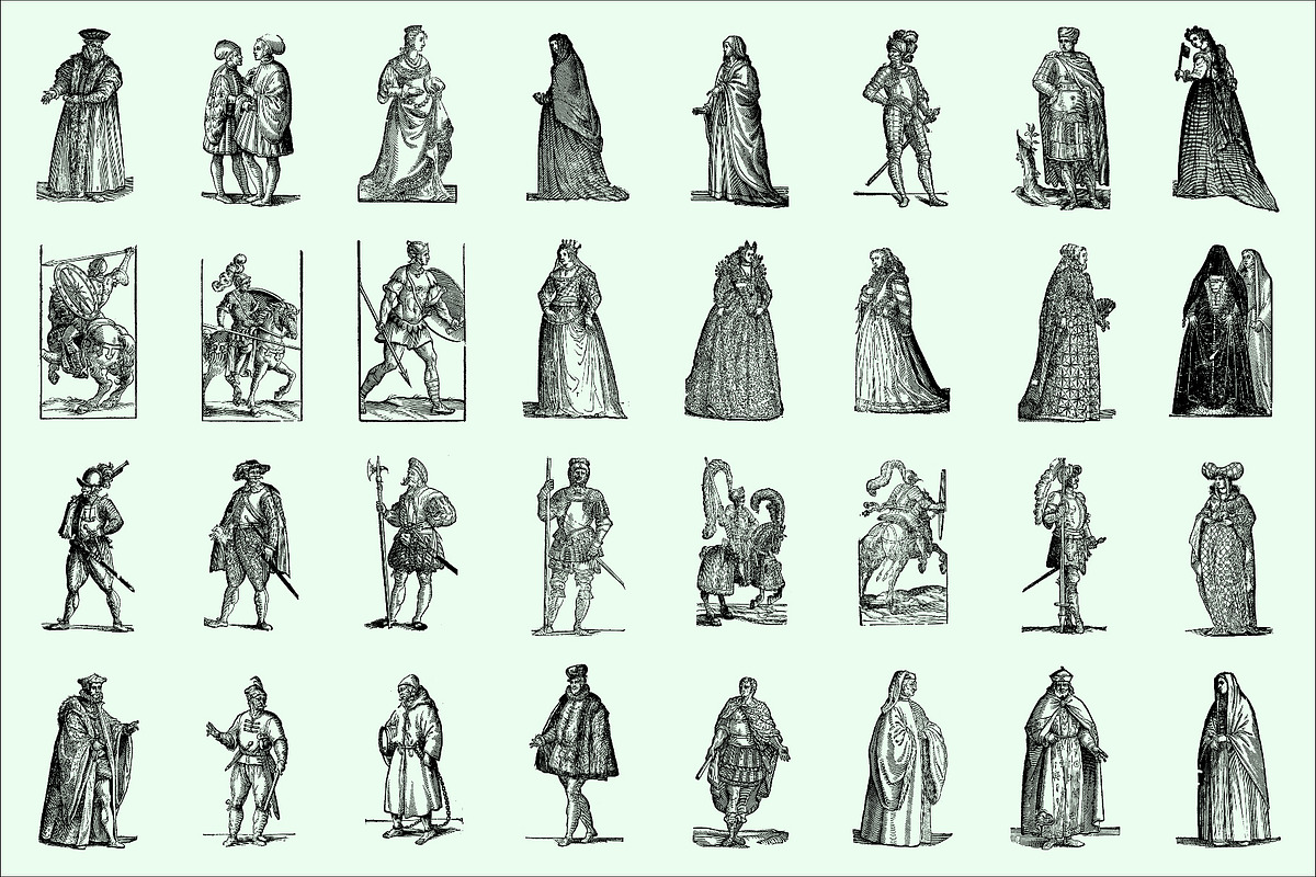 Bundle Historical Figures, a Person Illustration by PopotLane (Photo 5 of 5)