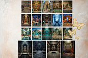 Aztec Backdrops Mythology Papers, a Background Graphic by ThatsDesignArt (Thumbnail 10 of 14)