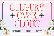 Starcheers - Unique Display, a Serif Font by Mokatype Studio (Thumbnail 3 of 10)