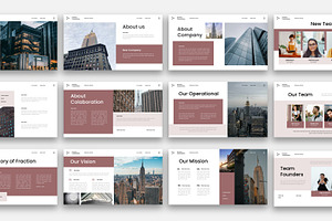 FRACTION - PowerPoint Template