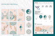Instagram templates in Yoga style, a Social Media Template by Tatyana_Zenartist (Thumbnail 5 of 6)