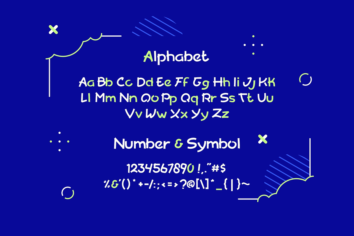 Yoruka - Faux Japanese Fonts, a Handwritten Font by tkzgraphic (Photo 3 of 4)