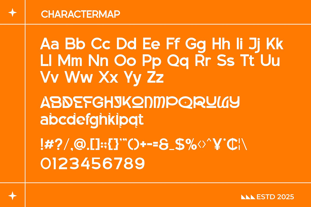 Wetcha Qoland || Modern Sans Serif F, a Sans Serif Font by Idea Studio (Photo 5 of 10)