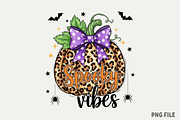 Spooky Vibes Png t-shirt, an Illustration by Watercolor design (Thumbnail 1 of 3)