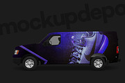 Nissan Nv Cargo PSD mockup, a Mockup by mockupdepot (Thumbnail 3 of 5)