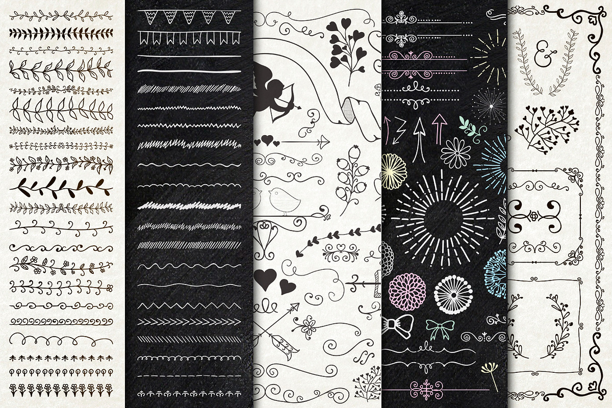450 Rustic Elements 70% OFF, an Object Graphic by Olya Creative (Photo 3 of 4)