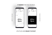 5800 Instagram Editable Quotes CANVA, a Social Media Template by Eviory (Thumbnail 29 of 62)