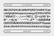 Lovika – Contemporary Font, a Sans Serif Font by Craft Supply Co. (Thumbnail 8 of 8)