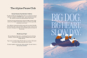 Bernese Mountain Dog Yoga Collection, an Animal Illustration by dosome.my (Thumbnail 3 of 10)
