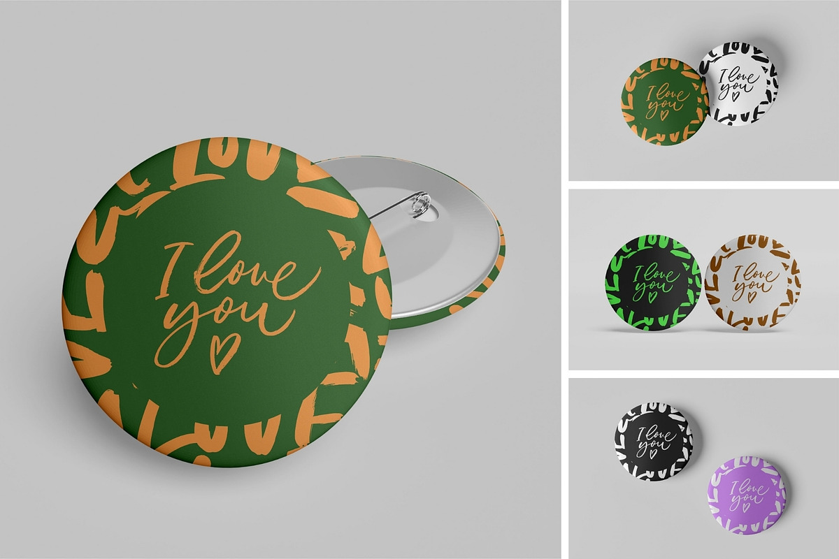 Realistic Pin Mockup PSD, an Advertising Mockup by MA-KING_ART (Photo 1 of 5)